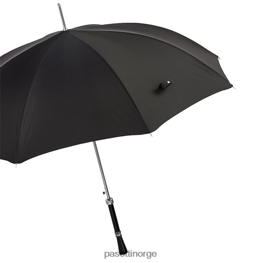 paraply | PASOTTI 478 6278-1 w03 - luksuriøs svart paraply 8B6Z2684 menn