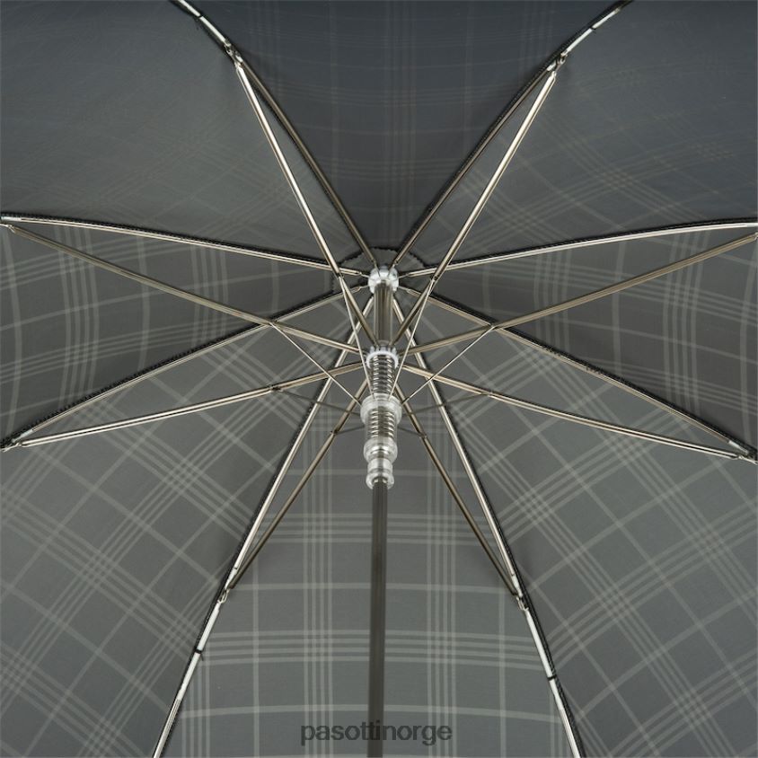 paraply | PASOTTI 478 6434-9 w44 - ugleparaply i sølv 8B6Z2676 menn