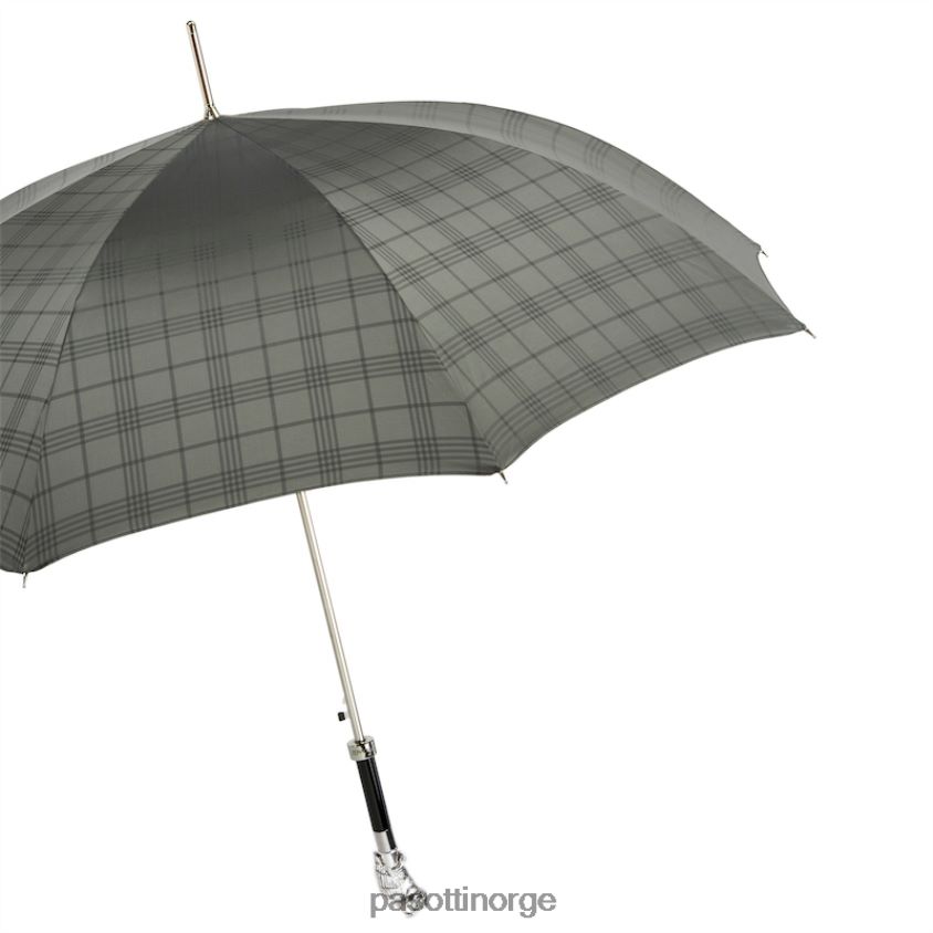paraply | PASOTTI 478 6434-9 w44 - ugleparaply i sølv 8B6Z2676 menn