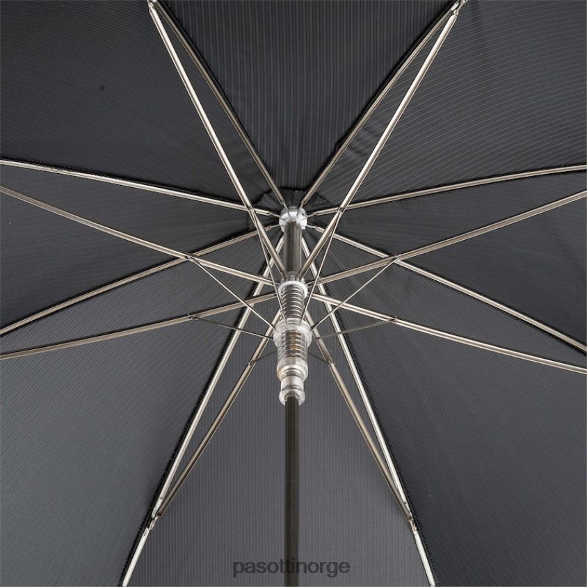 paraply | PASOTTI 478 6768-1 w84 - sølv knuckleduster paraply 8B6Z2657 menn