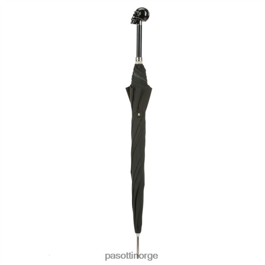 paraply | PASOTTI 478 7079-8 w33ne - svart hodeskalle paraply 8B6Z2674 menn