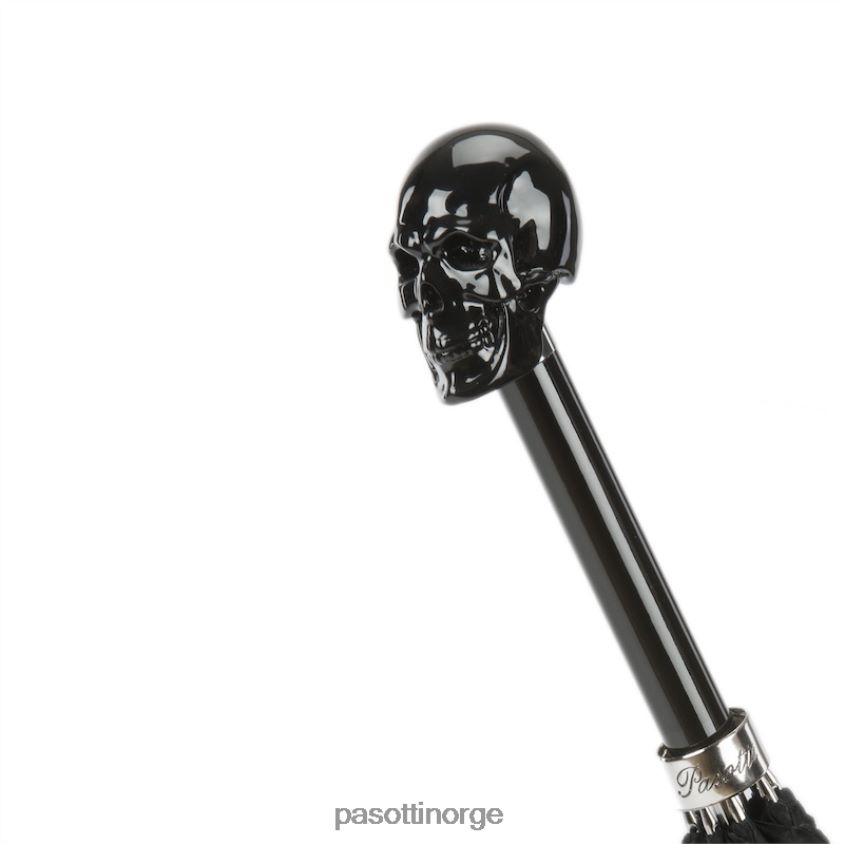 paraply | PASOTTI 478 7079-8 w33ne - svart hodeskalle paraply 8B6Z2674 menn