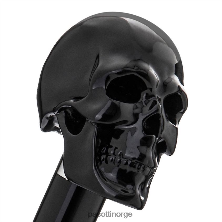 paraply | PASOTTI 478 7079-8 w33ne - svart hodeskalle paraply 8B6Z2674 menn