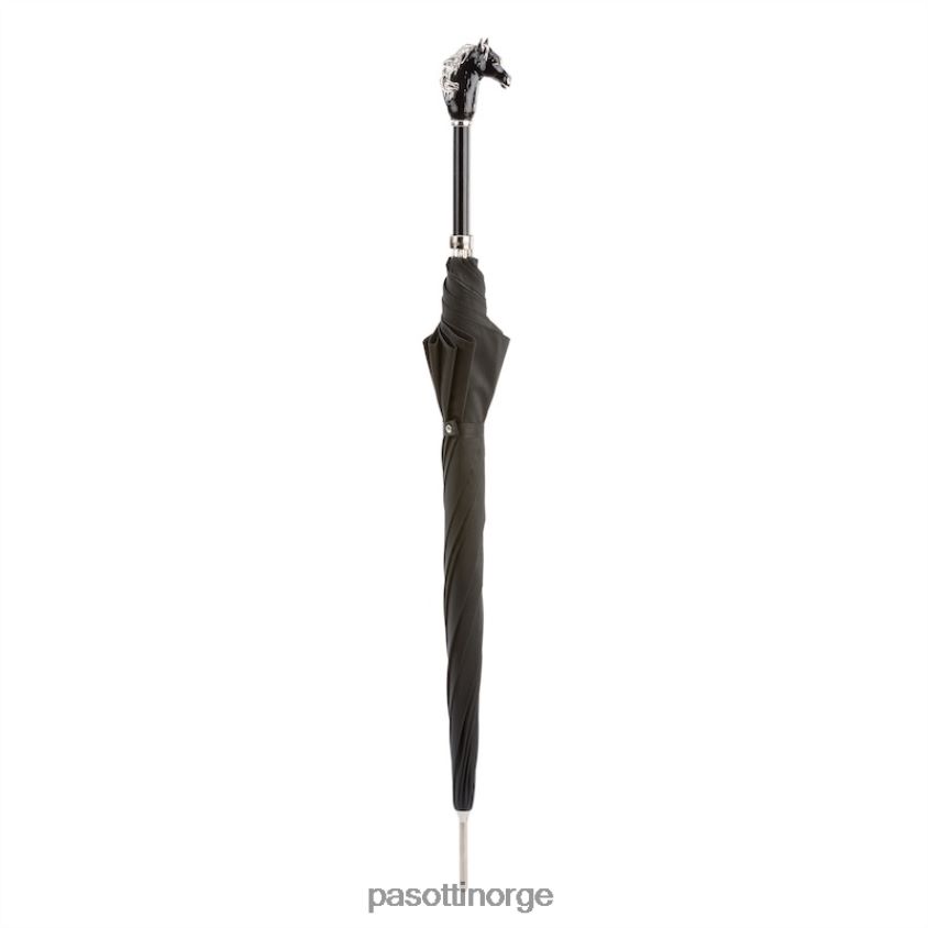 paraply | PASOTTI 478 oxf-18 k45ne - svart hest paraply 8B6Z2653 menn