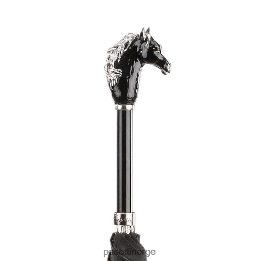 paraply | PASOTTI 478 oxf-18 k45ne - svart hest paraply 8B6Z2653 menn
