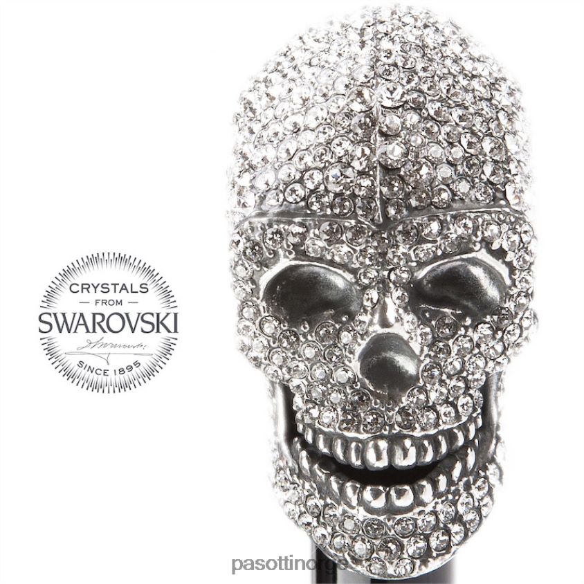 paraply | PASOTTI 478 oxf-18 w333tr - luksuriøs swarovski skull paraply 8B6Z264 menn