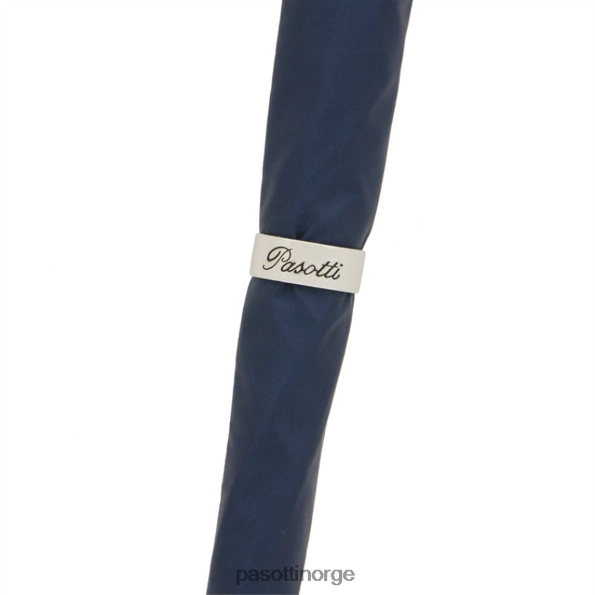 paraply | PASOTTI 478fa oxf-14 w18c - blå paraply, sølvørnehåndtak 8B6Z2615 menn