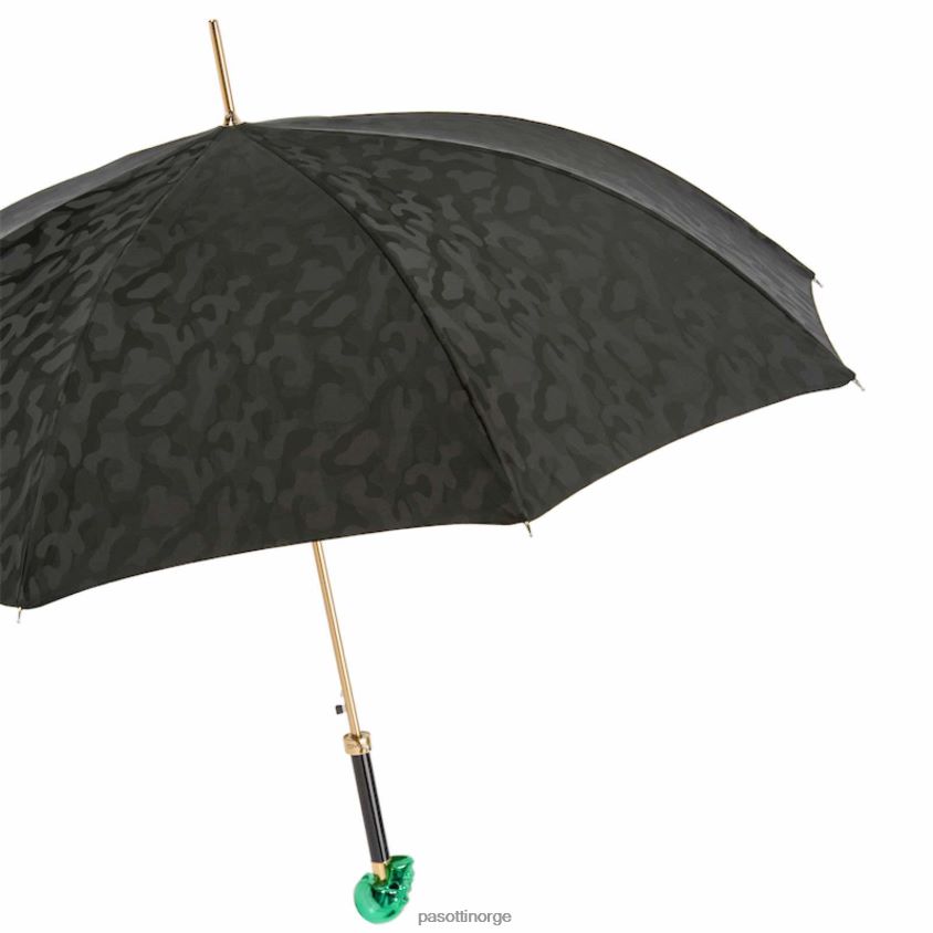 paraply | PASOTTI 479 11780-142 w33v - kamuflasjeparaply med greenskull 8B6Z2628 menn