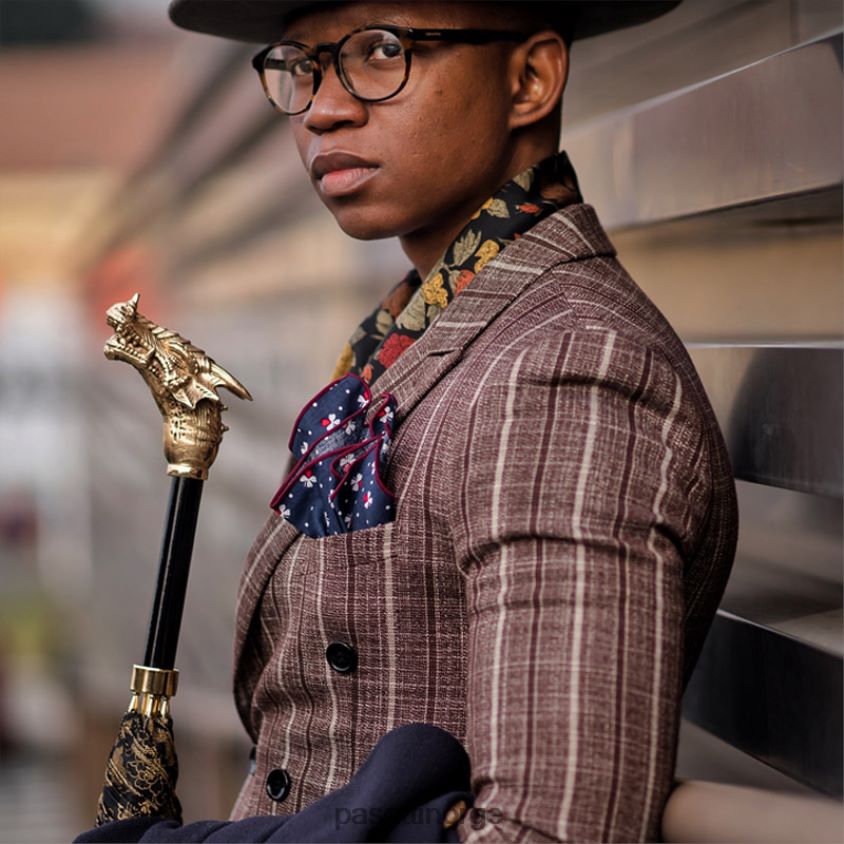 paraply | PASOTTI 479 51873-4 k73v - gyllen drage paraply 8B6Z2640 menn