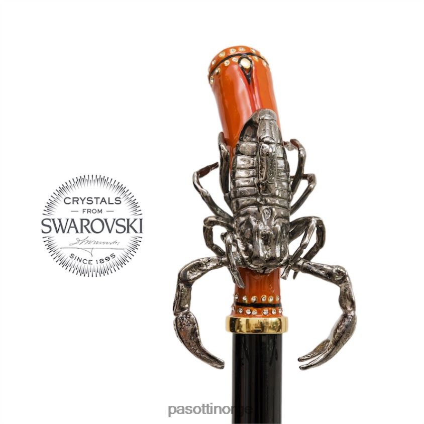 paraply | PASOTTI 479 6768-1 k40 - skorpion paraply med swarovski krystaller 8B6Z2632 menn