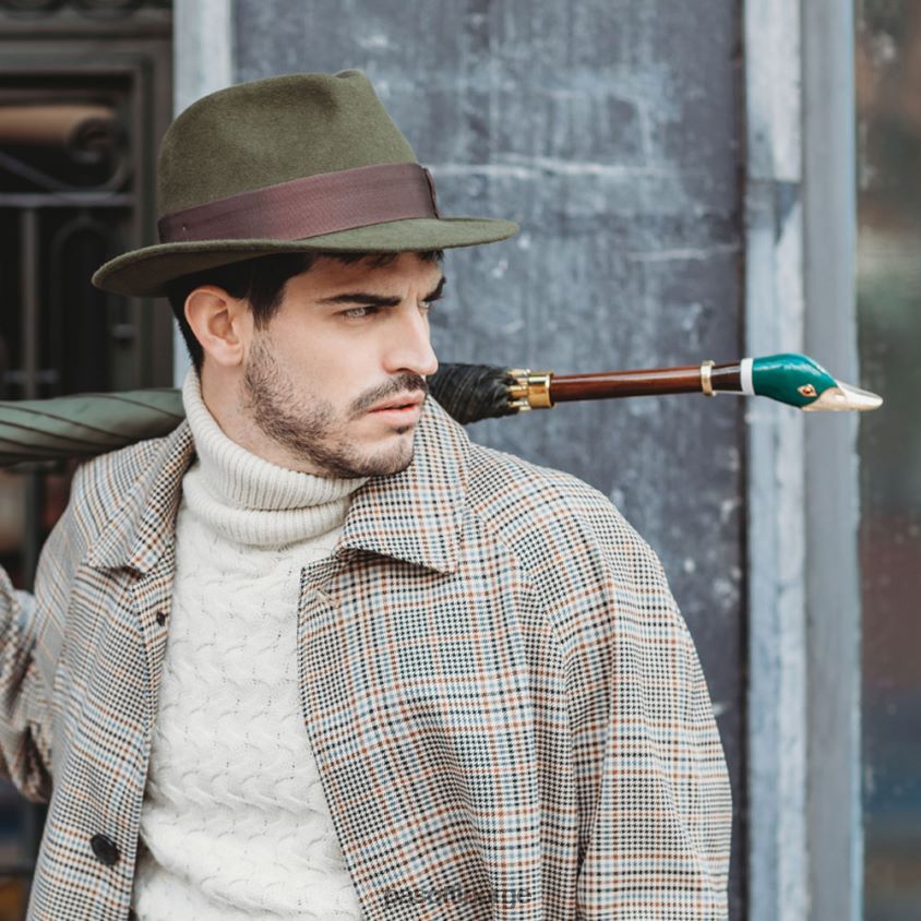 paraply | PASOTTI 479 oxf-10 k26 - stokkand paraply 8B6Z2659 menn