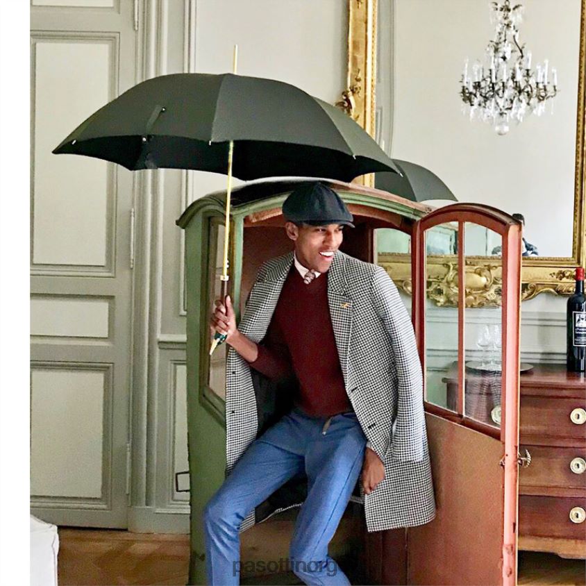 paraply | PASOTTI 479 oxf-10 k26 - stokkand paraply 8B6Z2659 menn