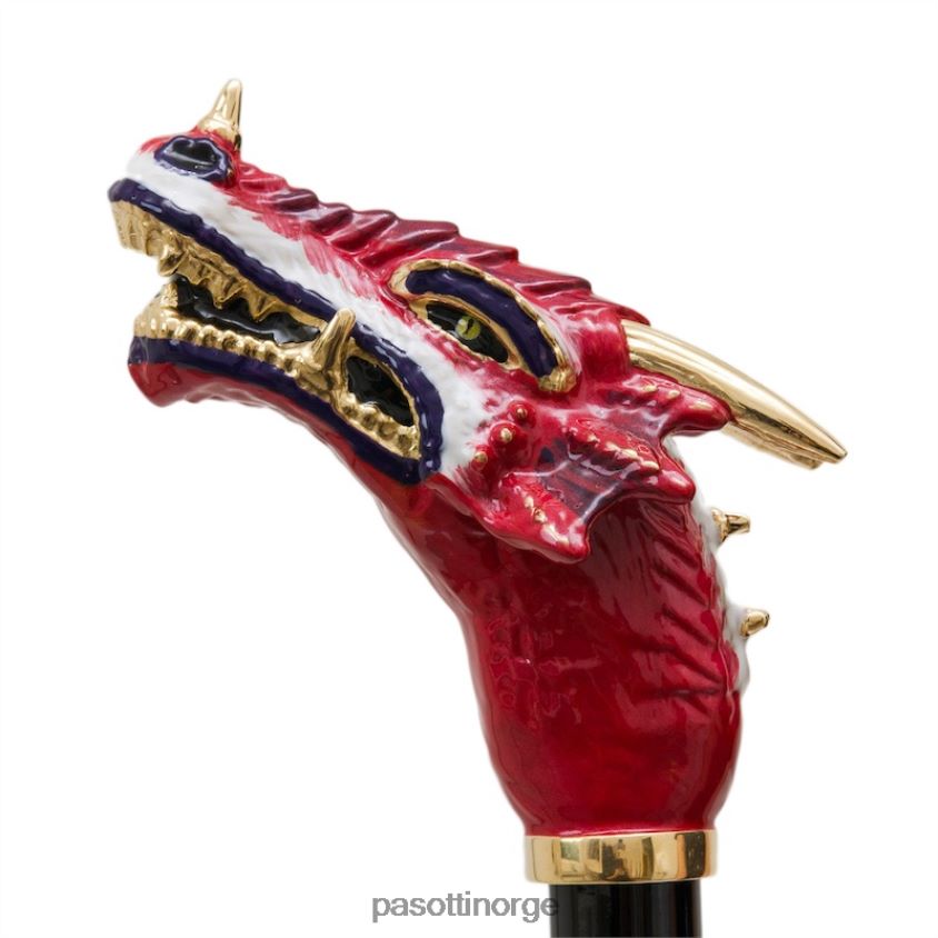 paraply | PASOTTI 479 oxf-18 k73ro - rød drage paraply 8B6Z2691 menn