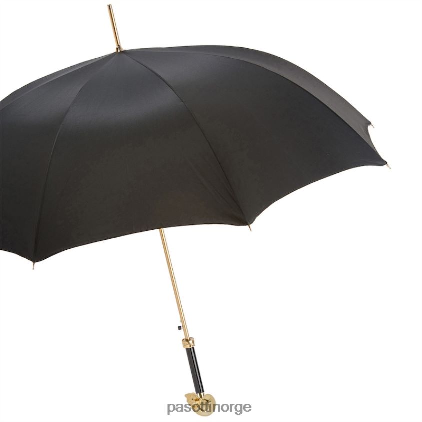 paraply | PASOTTI 479 oxf-18 w33 - gyllen skull paraply 8B6Z2613 menn