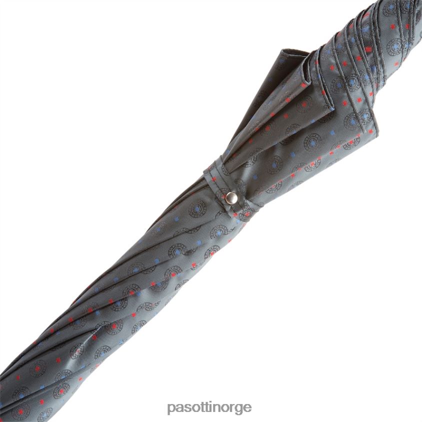 paraply | PASOTTI 142 51404-5 p - paraply med rødt skinnhåndtak 8B6Z26110 menn