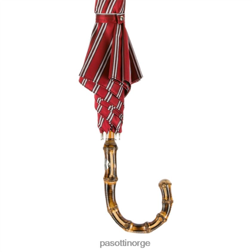 paraply | PASOTTI 142 51880-2 b - klassisk stripete paraply, bambushåndtak 8B6Z26109 menn