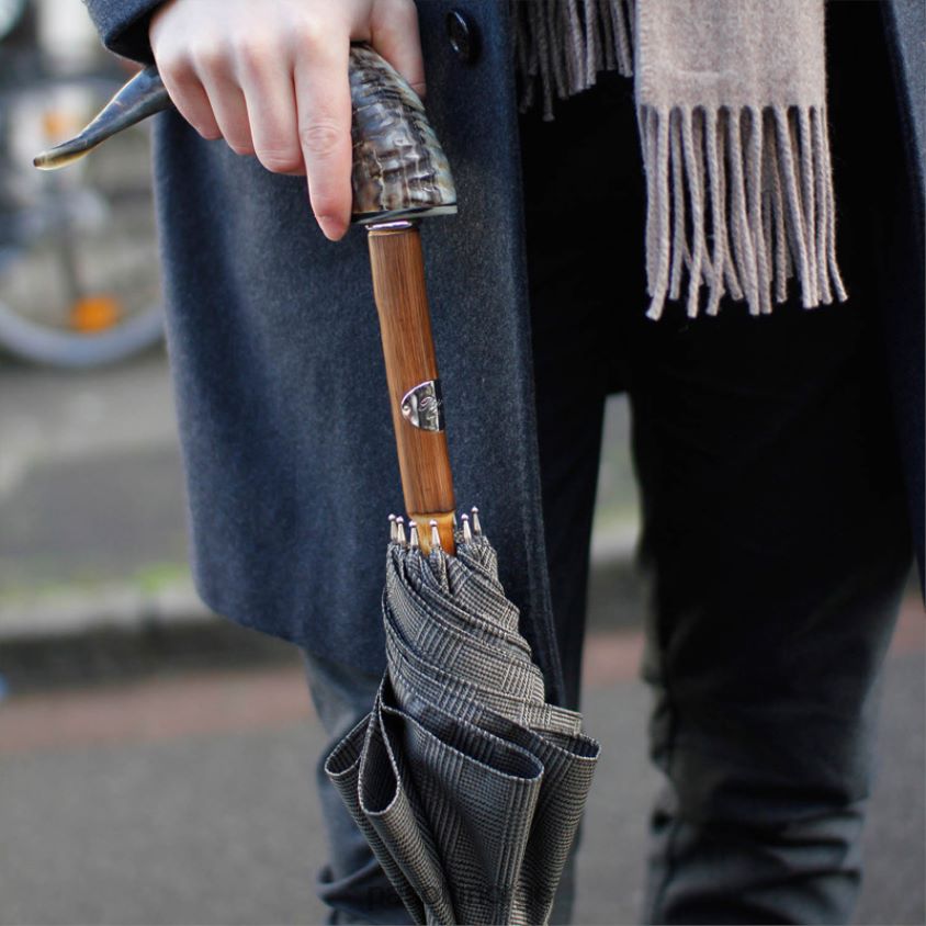 paraply | PASOTTI 142 milford-6 cm - fårehorn paraply 8B6Z26127 menn