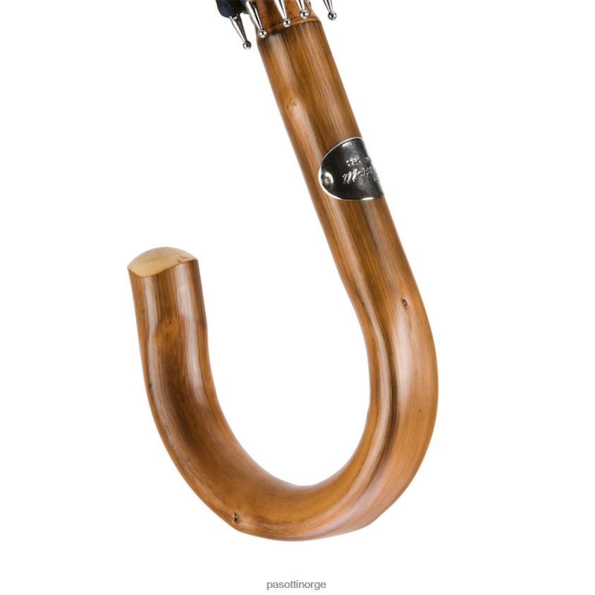 paraply | PASOTTI 142 oxf-4-18 c - solid kastanjerød og svart paraply 8B6Z26153 menn