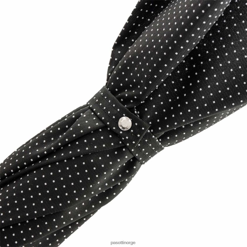 paraply | PASOTTI 142 pto cn1 s - paraply punto bianco, håndtak av strutsskinn 8B6Z26108 menn