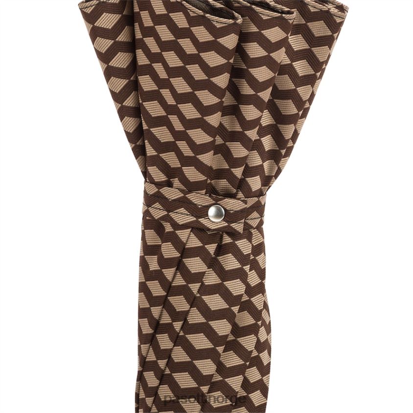 paraply | PASOTTI 145 atene-1 c - jacquard paraply med geometrisk design 8B6Z26139 menn