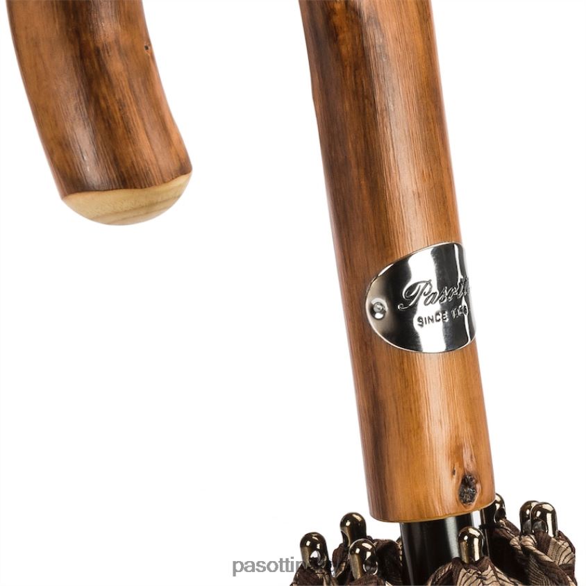 paraply | PASOTTI 145 atene-1 c - jacquard paraply med geometrisk design 8B6Z26139 menn