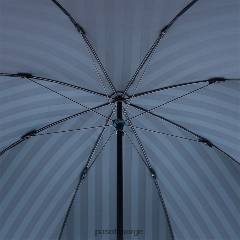 paraply | PASOTTI 145 conrad-4 cs - stor stripete paraply, mørkt kastanjehåndtak 8B6Z26147 menn