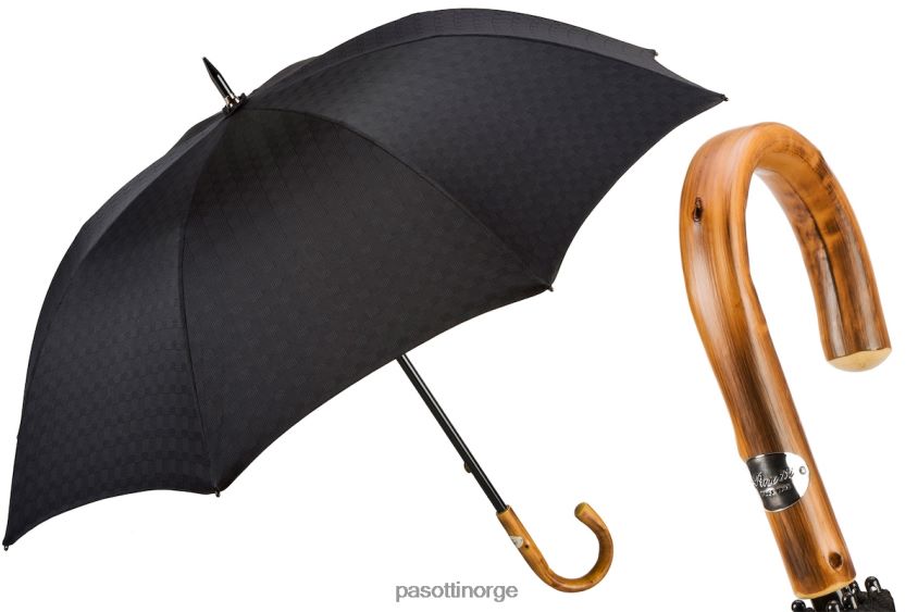 paraply | PASOTTI 145 minigalles-13 c - svart minigalle paraply 8B6Z26116 menn