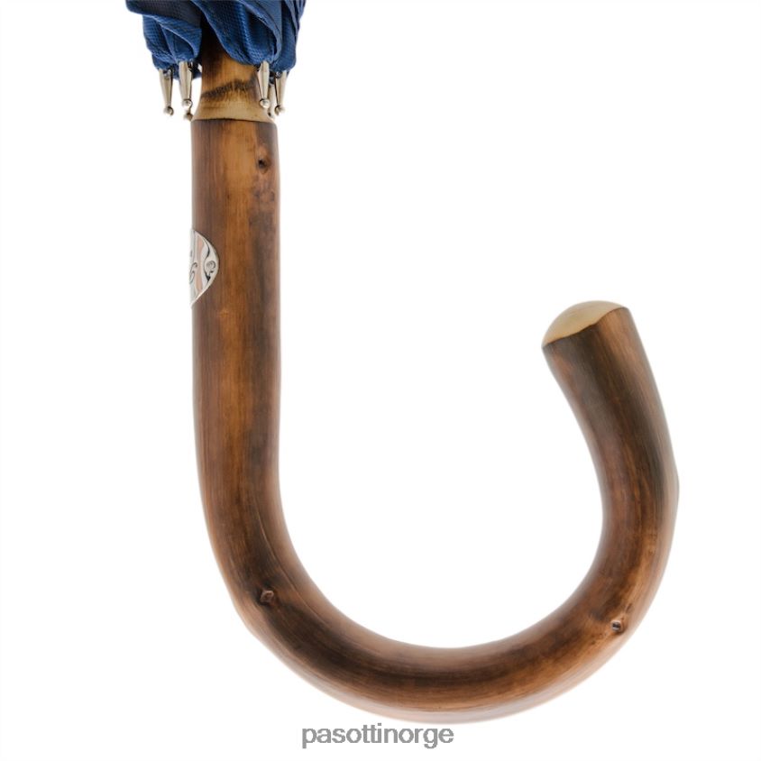 paraply | PASOTTI 476 oxf-8 c - solid pinne blå paraply 8B6Z26124 menn