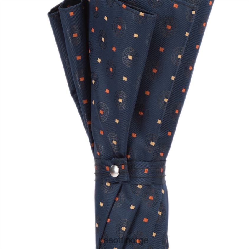 paraply | PASOTTI 478 51404-2 p - paraply med slipstrykk med oransje skinnhåndtak 8B6Z26152 menn