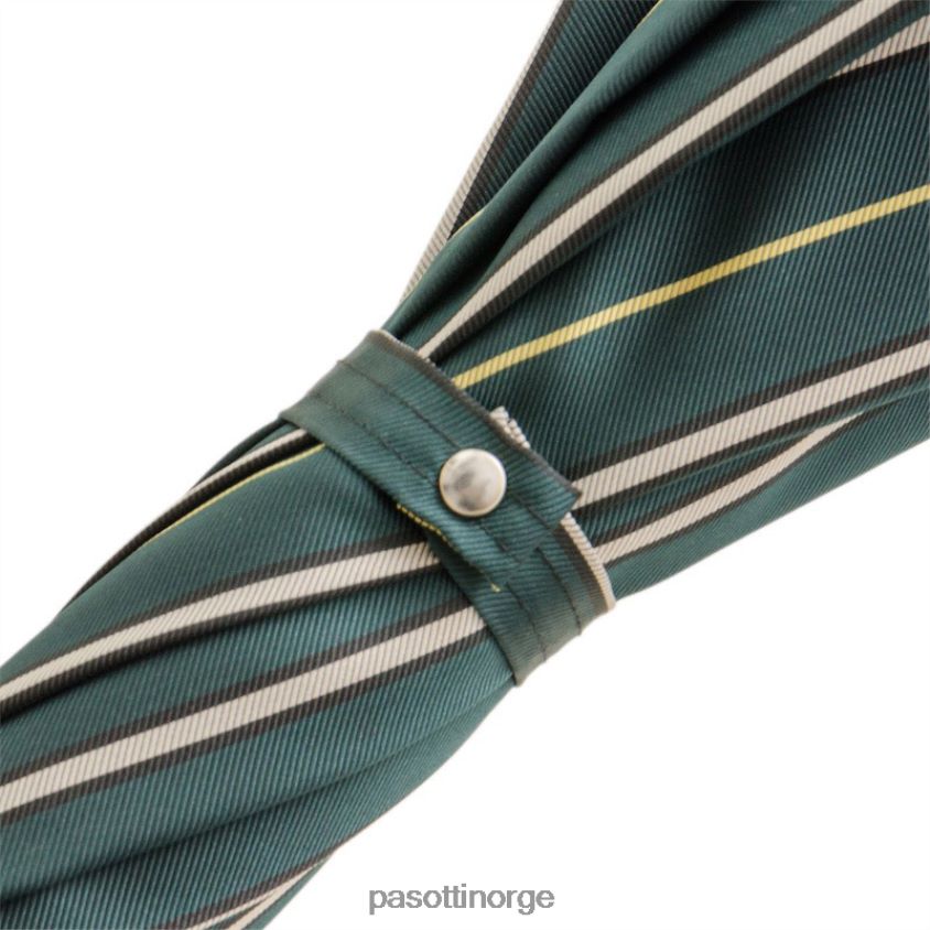 paraply | PASOTTI 478 bruce-5 114 - stripete paraply med andehåndtak 8B6Z26132 menn