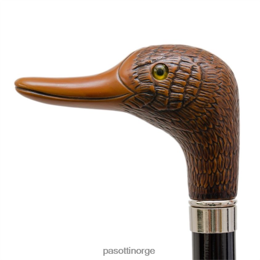 paraply | PASOTTI 478 bruce-5 114 - stripete paraply med andehåndtak 8B6Z26132 menn