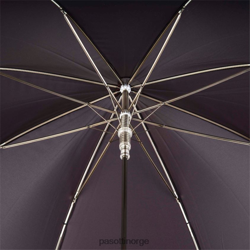paraply | PASOTTI 478 oxf-15 n51 - håndskåret bulldog paraply 8B6Z26128 menn