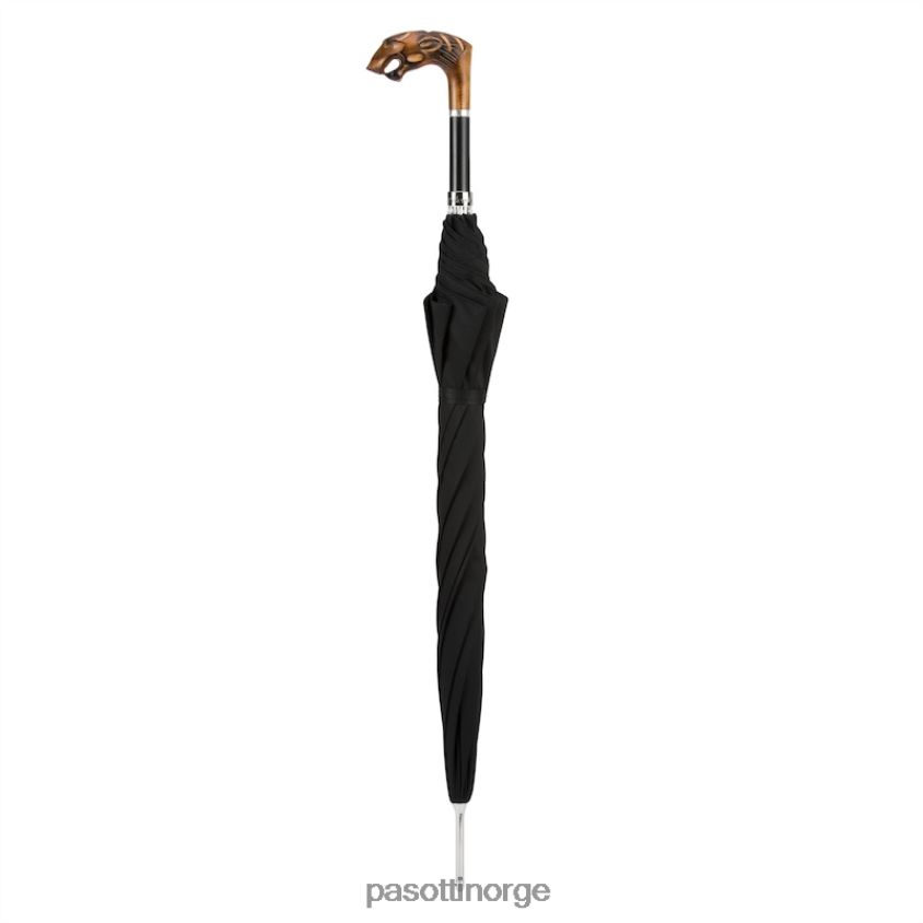 paraply | PASOTTI 478 oxf-18 n50 - håndskåret tigerparaply 8B6Z26122 menn