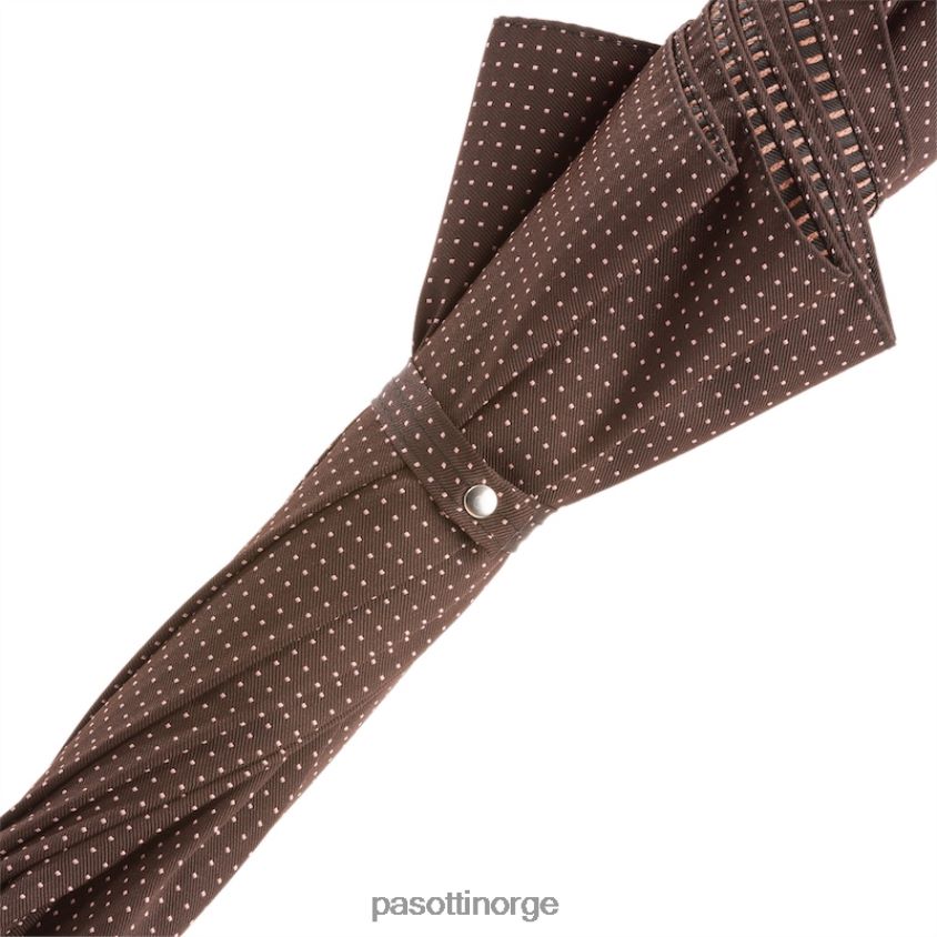 paraply | PASOTTI 478 pto cn11 n36 - paraply med brunt skinnhåndtak 8B6Z26144 menn