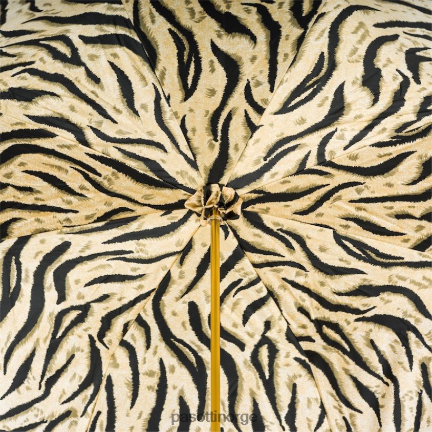 paraply | PASOTTI 189 1409-29 b17 - svart tigerparaply, dobbel klut 8B6Z26411 unisex