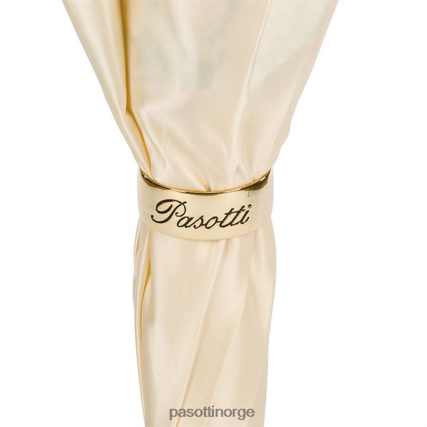 paraply | PASOTTI 189 21028-55 a - elfenben paraply med sebrin interiør, dobbel klut 8B6Z26419 unisex