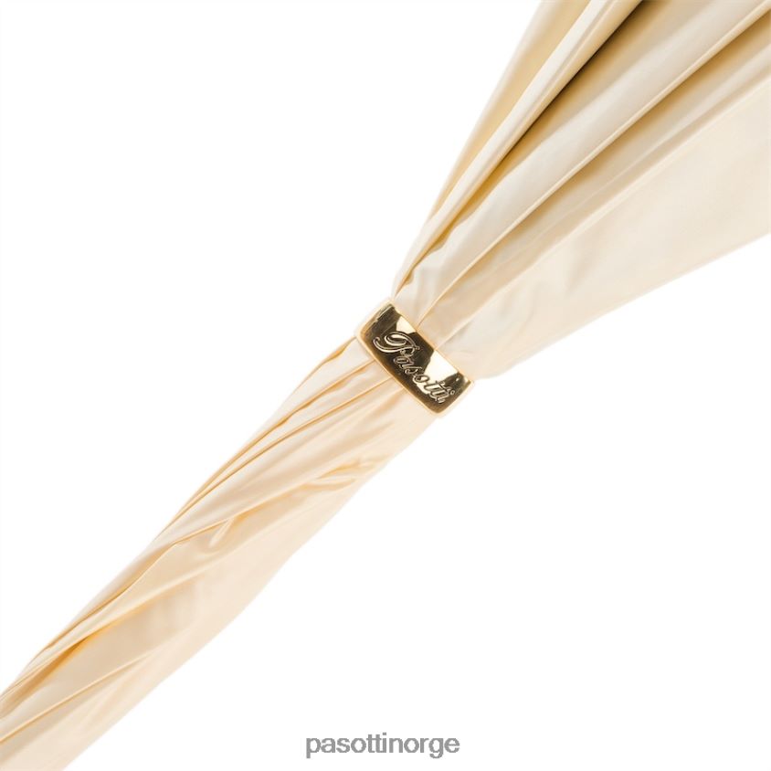 paraply | PASOTTI 189 52417-11 z5 - kremhvit paraply med leopardmønster, dobbel klut 8B6Z26424 unisex