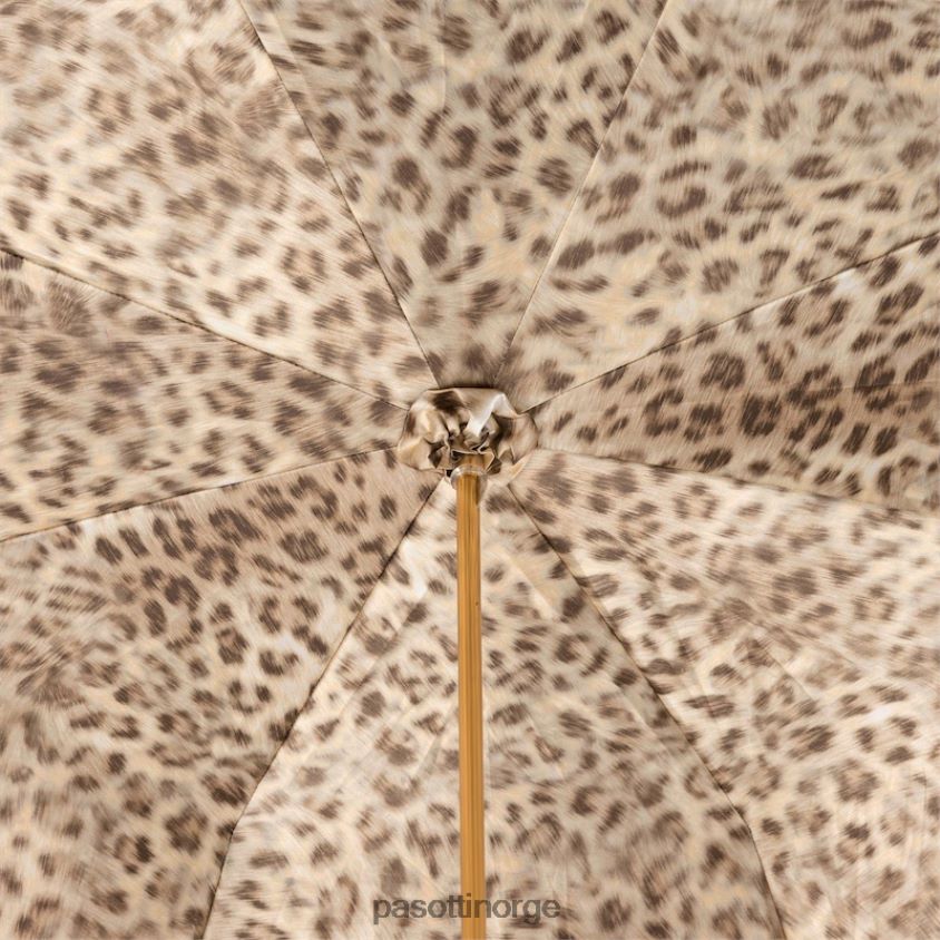 paraply | PASOTTI 189 52417-16 p5 - leopardmønster i elfenben paraply, dobbel klut 8B6Z26412 unisex