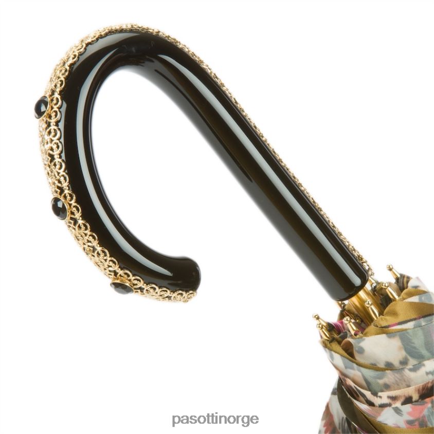 paraply | PASOTTI 189 5x015-2 c49 - animalier paraply med blomster 8B6Z26427 unisex