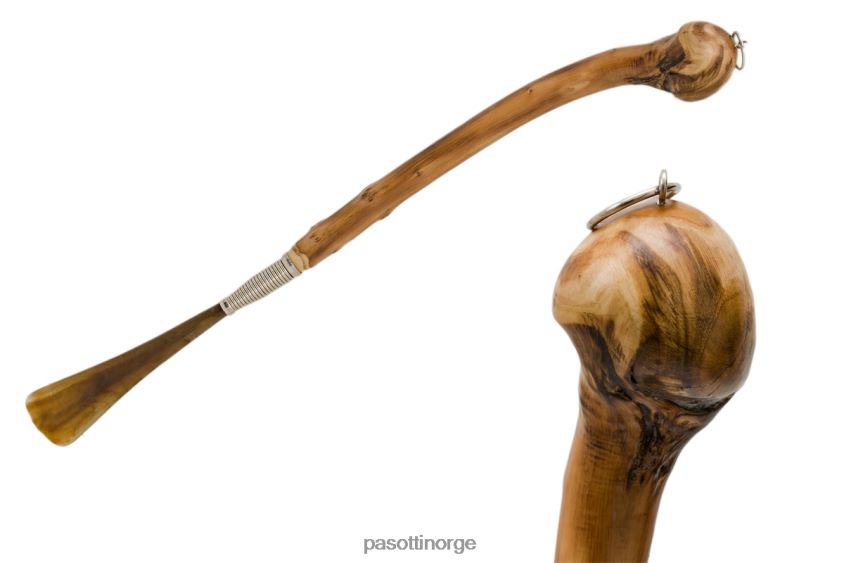 tilbehør PASOTTI cs cr - skohorn i kastanjetre 8B6Z26648 unisex