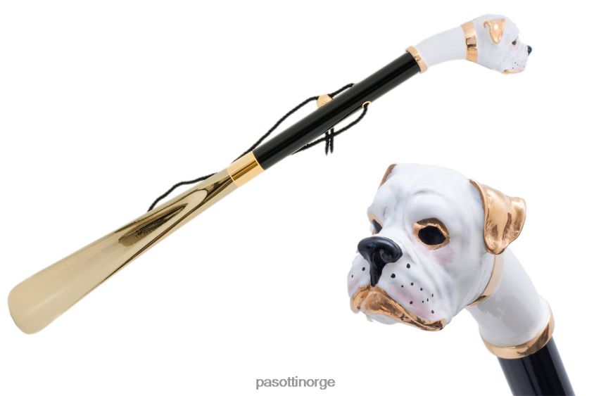 tilbehør PASOTTI cs k22bi - hvit boxer skohorn 8B6Z26278 unisex