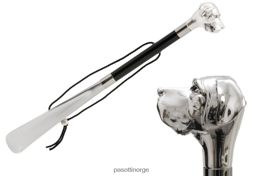 tilbehør PASOTTI cs w27 - sølv labrador skohorn 8B6Z26261 unisex