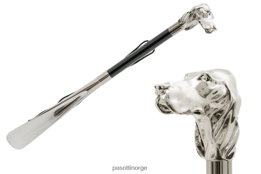 tilbehør PASOTTI cs w40 - hundeskohorn i sølv 8B6Z26276 unisex