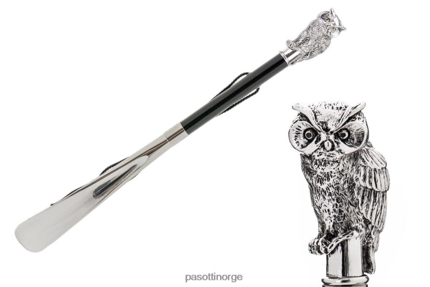 tilbehør PASOTTI cs w44 - ugleskohorn i sølv 8B6Z26301 unisex