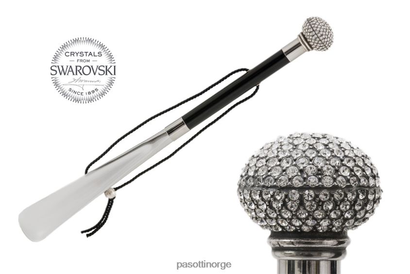 tilbehør PASOTTI cs w52 - skohorn med håndtak av swarovski krystaller 8B6Z26315 unisex