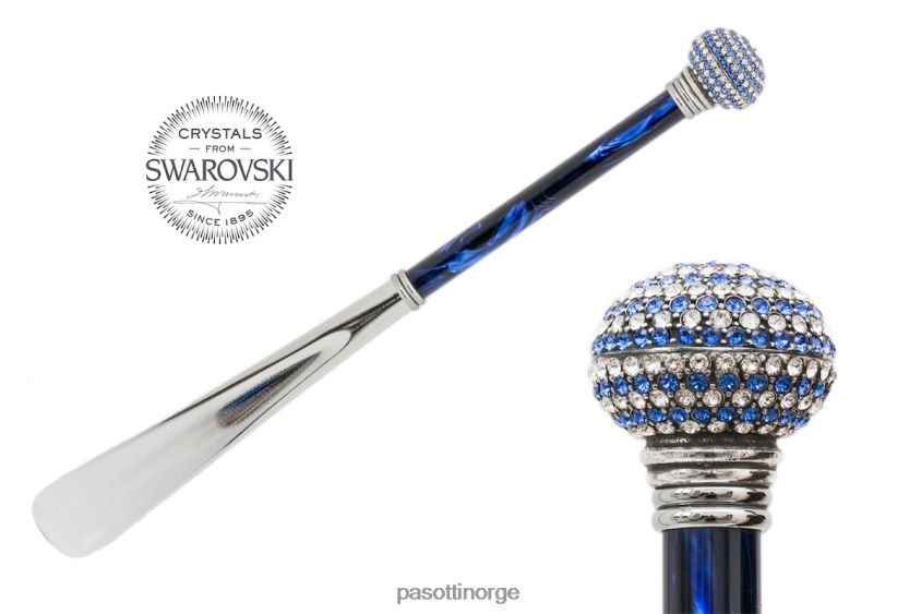 tilbehør PASOTTI cs w71b pb - skohorn med bicolor swarovski håndtak 8B6Z26279 unisex