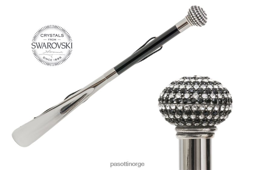 tilbehør PASOTTI cs w71bn - tofarget swarovski skohorn med håndtak 8B6Z26306 unisex