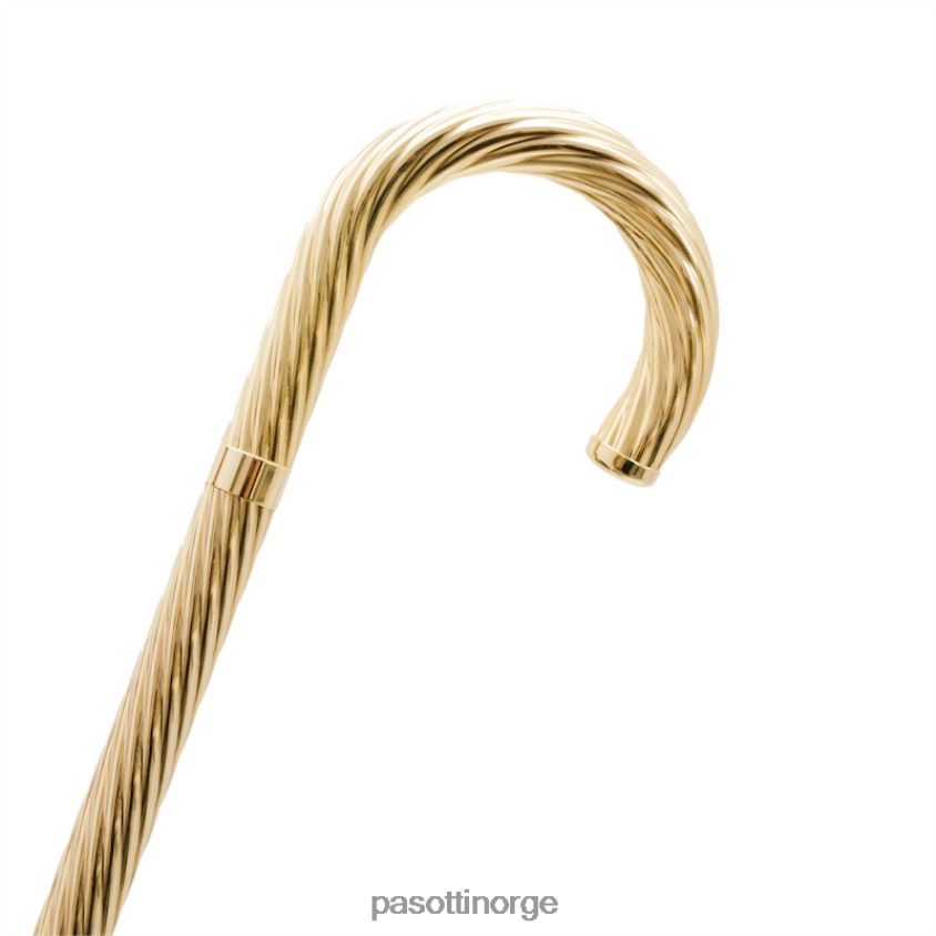 tilbehør PASOTTI ba g2 - spaserstokk i messing luksus 8B6Z26196 unisex