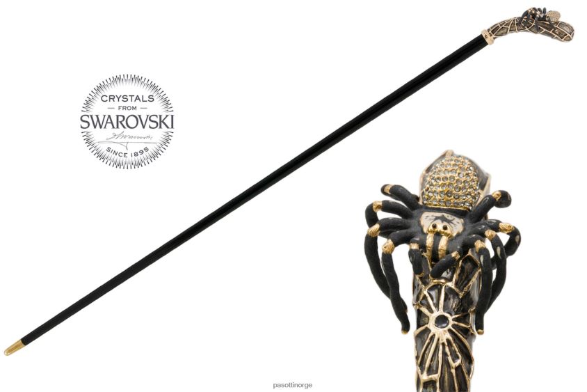 tilbehør PASOTTI ba k38 - tarantelstokk med swarovski-krystaller 8B6Z26223 unisex