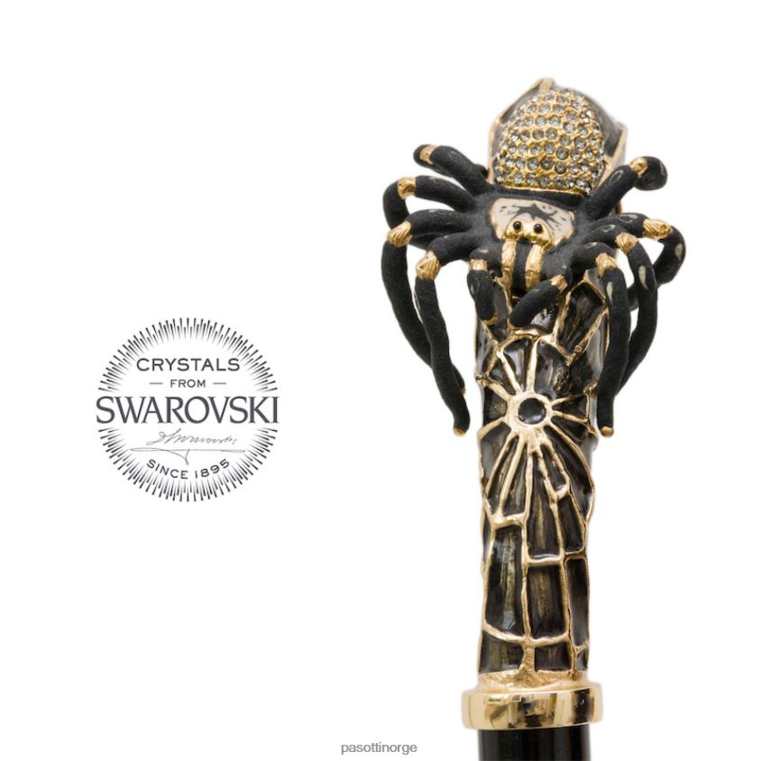 tilbehør PASOTTI ba k38 - tarantelstokk med swarovski-krystaller 8B6Z26223 unisex